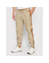 Guess Pantaloni trening Over Logo Z2YB08 FL04Q Bej Regular Fit - Pled.ro