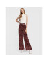 Guess Pantaloni tricotați W2BB41 KATV0 Vișiniu Relaxed Fit - Pled.ro