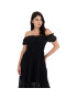 Guess Rochie de vară Zena W3GK51 WFDR2 Negru Regular Fit - Pled.ro