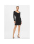 Guess Rochie de zi Evelina W4RK53 KC2A2 Negru Slim Fit - Pled.ro