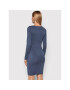 Guess Rochie de zi Serena W1BK61 KA2O2 Bleumarin Slim Fit - Pled.ro