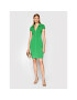 Guess Rochie de zi W2YK10 Z2XY0 Verde Slim Fit - Pled.ro