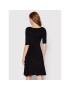 Guess Rochie de zi W2YK53 Z30K0 Negru Flare Fit - Pled.ro