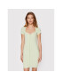 Guess Rochie de zi WBGK01 KB9E2 Verde Slim Fit - Pled.ro