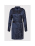 Guess Rochie tip cămașă Danielle W2YK30 WD8G2 Bleumarin Regular Fit - Pled.ro