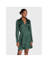 Guess Rochie tip cămașă W2BK83 WF1T2 Verde Regular Fit - Pled.ro