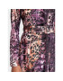 Guess Rochie tip cămașă Ebonie W2BK89 KBDS0 Violet Slim Fit - Pled.ro