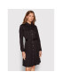 Guess Rochie tip cămașă W2YK72 KB7H0 Negru Regular Fit - Pled.ro