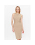 Guess Rochie tricotată Ernestine W3GK25 KBPF0 Bej Slim Fit - Pled.ro