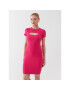 Guess Rochie tricotată Lana WBYK95 KB9E2 Roz Slim Fit - Pled.ro