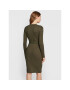 Guess Rochie tricotată Lena W2BK54 Z2YJ2 Verde Slim Fit - Pled.ro