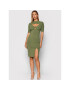 Guess Rochie tricotată Lila W1BK37 K9UO0 Verde Slim Fit - Pled.ro