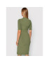 Guess Rochie tricotată Lila W1BK37 K9UO0 Verde Slim Fit - Pled.ro