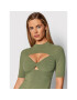 Guess Rochie tricotată Lila W1BK37 K9UO0 Verde Slim Fit - Pled.ro