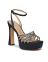 Guess Sandale Iriata FLPIRT SAT03 Negru - Pled.ro