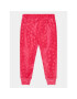 Guess Set bluză body și pantaloni de trening H3BW01 KA2X0 Roz Regular Fit - Pled.ro