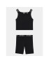 Guess Set top i pantaloni scurti J4RG02 KABR0 Negru Slim Fit - Pled.ro