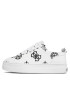 Guess Sneakers Gianele4 FLPGN4 ELE12 Alb - Pled.ro