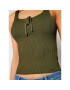 Guess Top Annis Tie W1GR71 Z2U00 Verde Slim Fit - Pled.ro