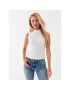 Guess Top Avalon W3YP01 KBSR0 Écru Regular Fit - Pled.ro