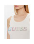 Guess Top Logo W3GP43 K9I51 Écru Regular Fit - Pled.ro