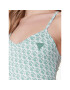 Guess Top V3GP01 MC03W Verde Regular Fit - Pled.ro