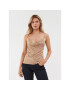 Guess Top W3BH61 WFQA0 Auriu Regular Fit - Pled.ro