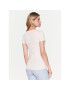 Guess Tricou Adelina W3RI14 J1314 Roz Slim Fit - Pled.ro