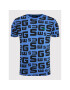 Guess Tricou All Over Logo Z2YI08 J1311 Albastru Regular Fit - Pled.ro