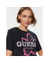 Guess Tricou Ann V3BI07 K8FQ4 Albastru Regular Fit - Pled.ro