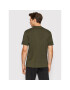 Guess Tricou Bandes U1BA32 J1311 Verde Regular Fit - Pled.ro