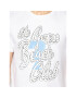 Guess Tricou Beach Club Tee M0GI10 I3Z00 Alb Regular Fit - Pled.ro