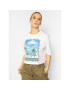 Guess Tricou Beach W0GI93 JA900 Alb Regular Fit - Pled.ro