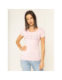 Guess Tricou Crystal W01I74 J1300 Roz Regular Fit - Pled.ro