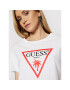 Guess Tricou E02I01 JA911 Alb Regular Fit - Pled.ro