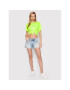 Guess Tricou E02I01 KB9I0 Verde Regular Fit - Pled.ro