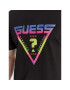 Guess Tricou Ezra Z3RI09 J1314 Negru Slim Fit - Pled.ro