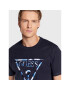 Guess Tricou Gad M2BI33 K8FQ4 Bleumarin Regular Fit - Pled.ro