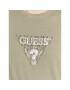 Guess Tricou Geo Triangle M3GI23 J1314 Verde Slim Fit - Pled.ro