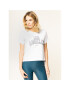 Guess Tricou Glam La Tee W01I89 R5JK0 Alb Regular Fit - Pled.ro