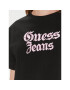 Guess Tricou Gothic W4RI49 K6XN4 Negru Regular Fit - Pled.ro