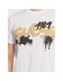 Guess Tricou Graffiti Logo M3GI59 K9RM1 Alb Slim Fit - Pled.ro