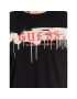 Guess Tricou Graffiti M3RI75 KBDK0 Negru Slim Fit - Pled.ro