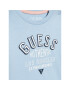 Guess Tricou I3RI00 K8HM0 Albastru Regular Fit - Pled.ro