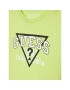 Guess Tricou I3RI03 K8HM0 Verde Regular Fit - Pled.ro