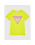 Guess Tricou J1YI35 K6YW1 Verde Regular Fit - Pled.ro