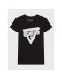 Guess Tricou J2BI21 J1311 Negru Regular Fit - Pled.ro