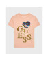 Guess Tricou J3GI04 K6YW1 Portocaliu Regular Fit - Pled.ro