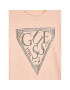 Guess Tricou J3GI09 K6YW1 Roz Regular Fit - Pled.ro