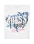 Guess Tricou J3GI22 K6YW1 Alb Regular Fit - Pled.ro